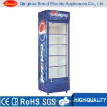 Single Door Upright Display Showcase Refrigerators